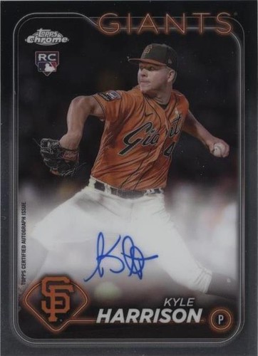 2024 Topps Chrome - Kyle Harrison #RA-KH
