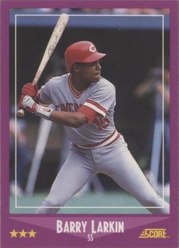 1988 Score - Barry Larkin #72