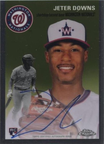 2023 Topps Chrome Platinum Anniversary - Jeter Downs #CPA-JD
