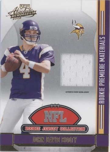 2008 Playoff Absolute Memorabilia John David Booty #11