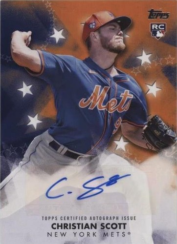 2024 Topps Update Series - Christian Scott #BSAU-CS