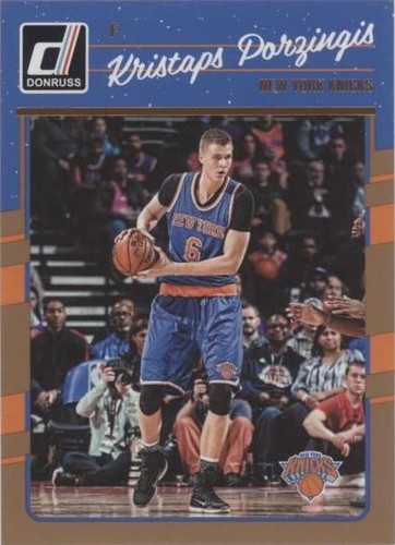 2016-17 Panini Donruss - Kristaps Porzingis #60