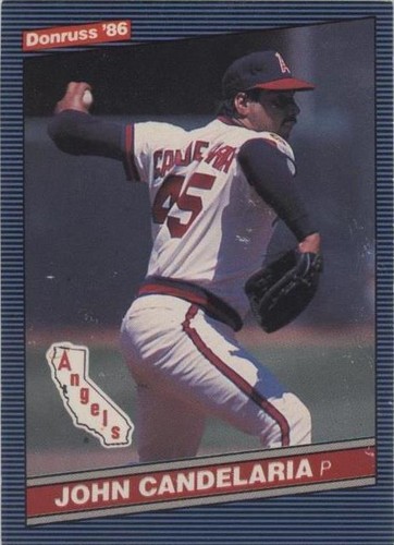 1986 Donruss - John Candelaria #499