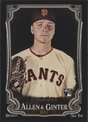 2024 Topps Allen & Ginter X - Kyle Harrison #72