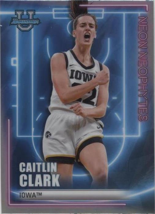 2022-23 Bowman University Best - Caitlin Clark #NN-3