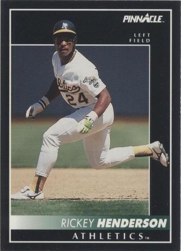 1992 Pinnacle - Rickey Henderson #401