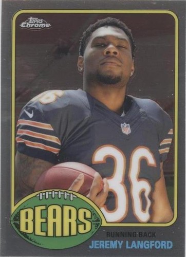 2015 Topps Chrome Jeremy Langford #76-JL