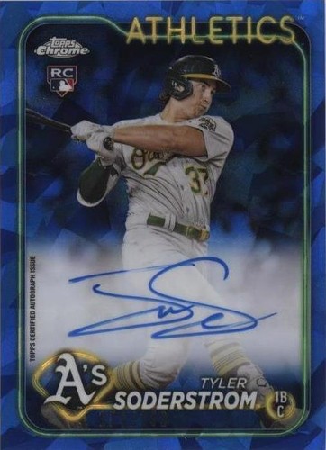 2024 Topps Chrome Sapphire Edition - Tyler Soderstrom #CSA-TS