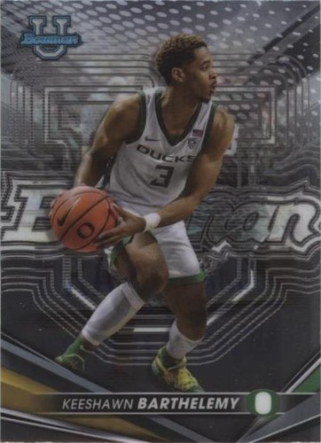 2022-23 Bowman University Best - Keeshawn Barthelemy #62