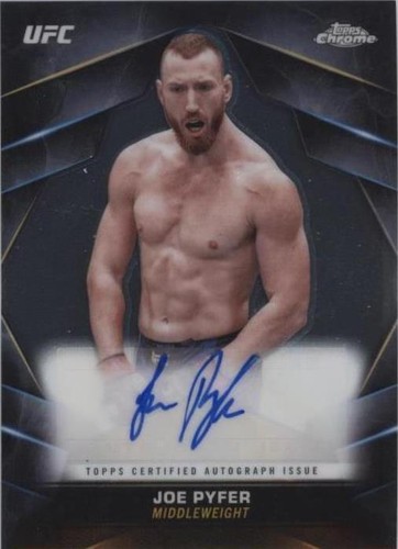 2024 Topps Chrome UFC - Joe Pyfer #CVA-JPY