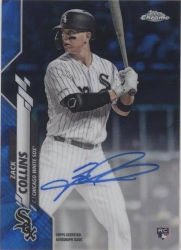2020 Topps Chrome Sapphire Edition - Zack Collins #CSA-ZC