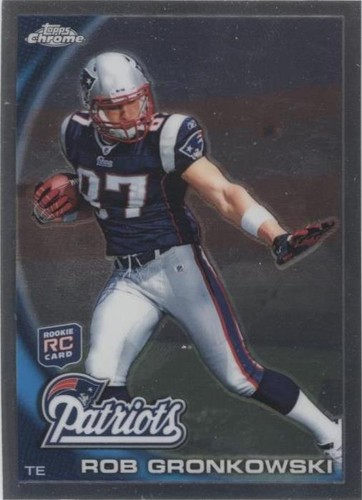 2010 Topps Chrome Rob Gronkowski #C112