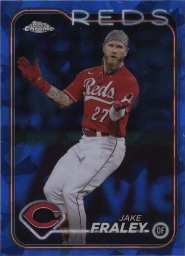2024 Topps Chrome Sapphire Edition - Jake Fraley #261
