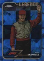 2024 Topps Chrome Sapphire Edition Formula 1 - Nigel Mansell #194