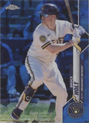 2020 Topps Chrome Update Series Sapphire Edition - Brock Holt #U-176