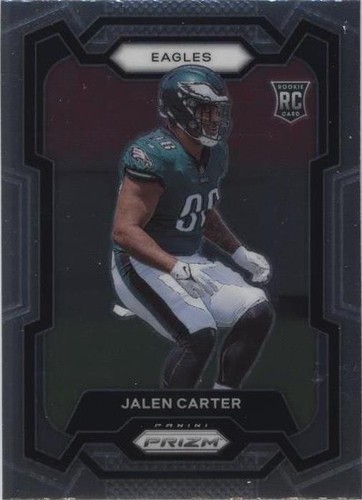 2023 Panini Select Jalen Carter #171 Rookie Zebra SP Prizm
