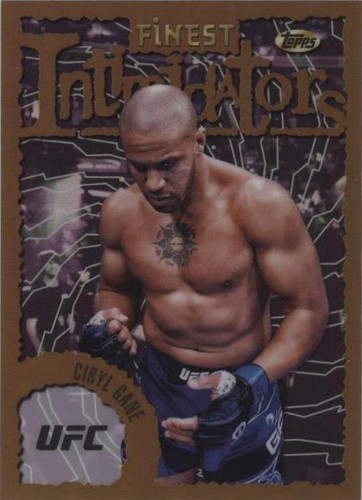 2024 Topps Finest UFC - Ciryl Gane #INT-15