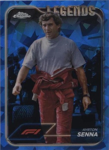 2023 Topps Chrome Formula 1 F1 Ayrton Senna Legends