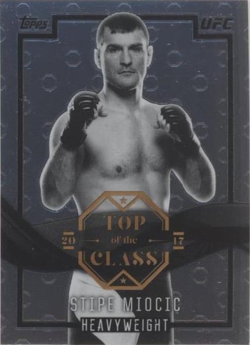 2017 Topps Chrome UFC - Stipe Miocic #TC-SM