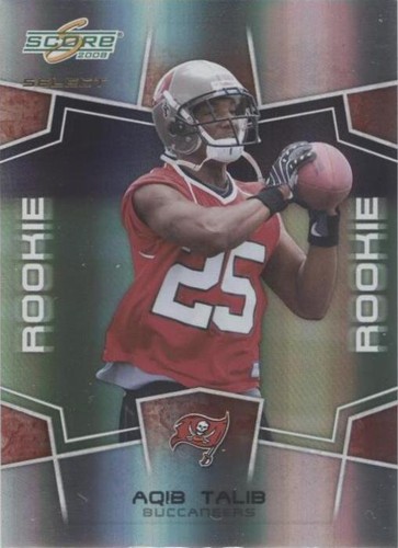 2008 Score Select Aqib Talib #345