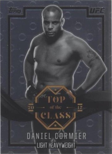 2017 Topps Chrome UFC - Daniel Cormier #TC-DCO