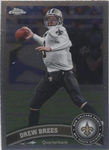 2011 Topps Chrome Drew Brees #130