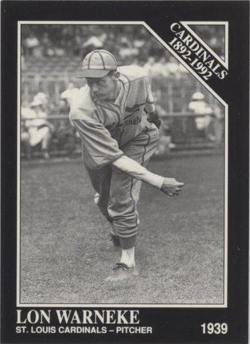 1992 The Sporting News Conlon Collection - Lon Warneke #640