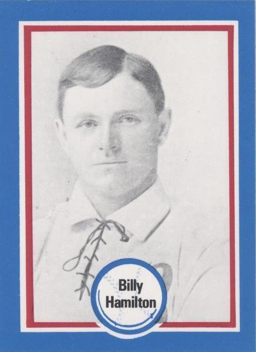 1976 Shakey's Baseball's Hall of Fame - Billy Hamilton #86