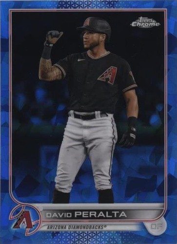 2022 Topps Chrome Sapphire Edition - David Peralta #410