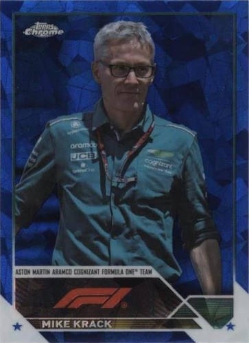 2023 Topps Chrome Sapphire Edition Formula 1 - Mike Krack #94