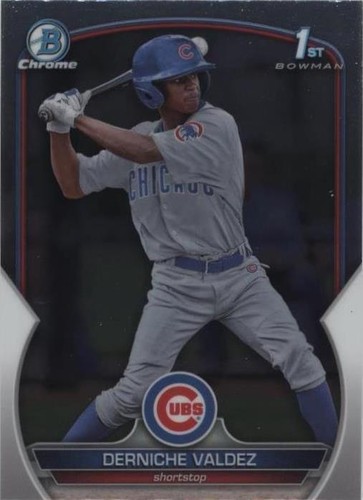 2023 Bowman Chrome - Derniche Valdez #BCP-231