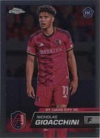 2023 Topps Chrome MLS Nicholas Gioacchini #111