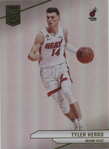 Tyler Herro /10 PSA 10 💎 2023-24 Panini Donruss Gold Lazer