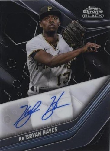 2023 Topps Chrome Black - Ke'Bryan Hayes #CBA-KH