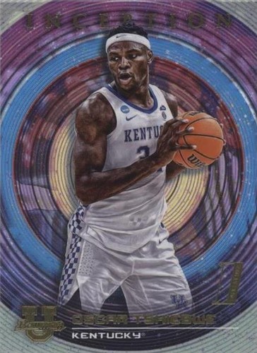 2022-23 Bowman Inception University - Oscar Tshiebwe #84