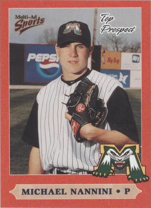1999 Multi-Ad Sports Midwest League Top Prospects - Mike Nannini #17