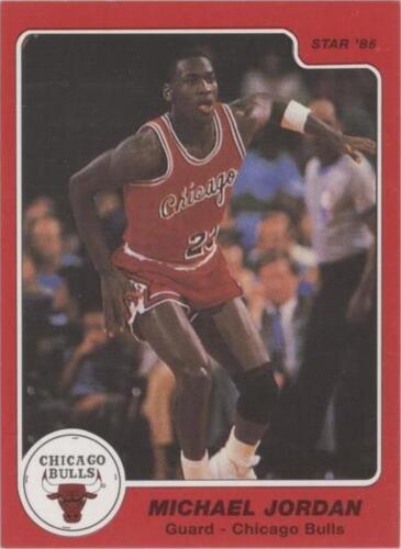 1984 1985 Star MICHAEL JORDAN RC Last 11 ROY Rookie of Year