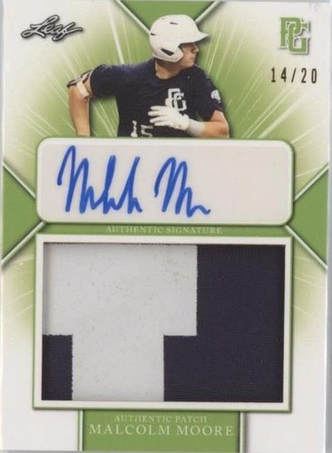 2021 Leaf Perfect Game National Showcase - Malcolm Moore #PA-MM2