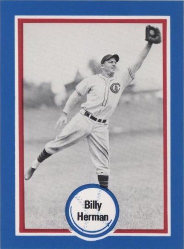 1976 Shakey's Baseball's Hall of Fame - Billy Herman #149