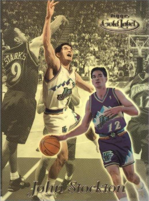1999-00 Topps Gold Label - John Stockton #79