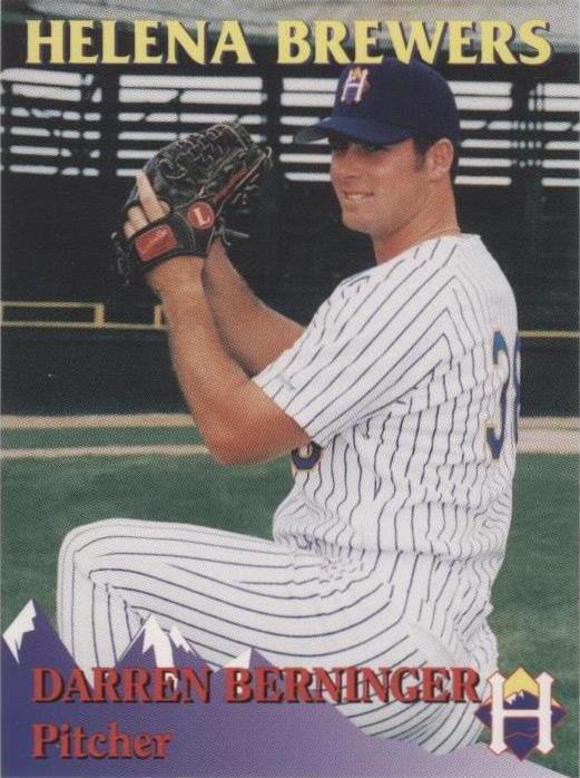 1995 Rocky Mountain Motors Helena Brewers - Darren Berninger #8