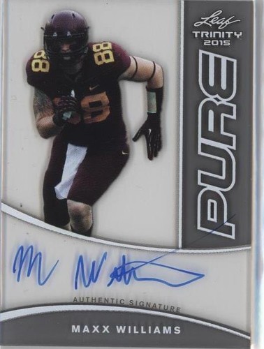 2015 Leaf Trinity Maxx Williams #PA-MW1