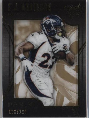 2015 Panini Black Gold C.J. Anderson #3