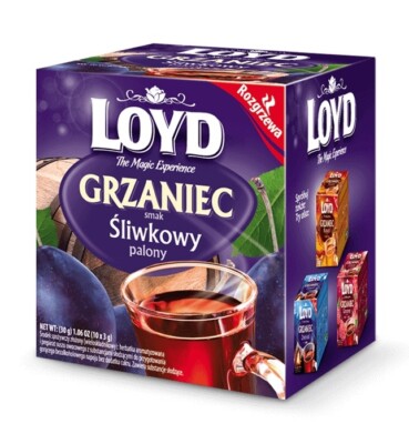 Mokate LOYD Mulled Tea 30g / 10 tbs - Plum, Sinful Raspberry, Cossack, Robber