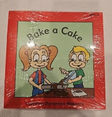 Learning Dynamics READERS, book 24 - 33, BAKE A CAKE By Leo Hall, Learn To Read