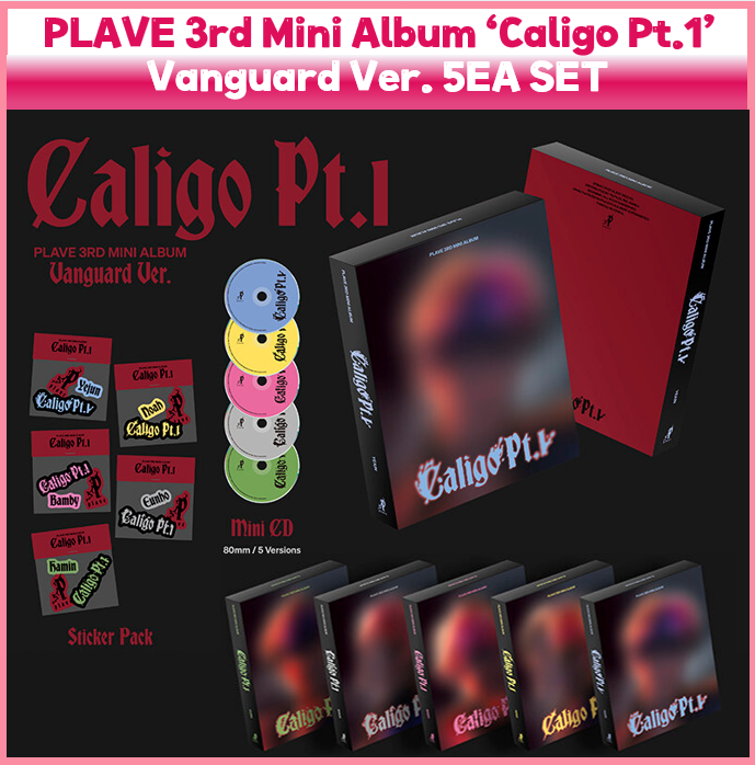 Plave Vanguard Ver. Album 5EA SET (Mini CD) / 3rd Mini Album Plave Vanguard Ver. Album 5EA SET (Mini CD) / 3rd Mini Album