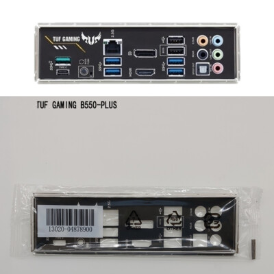 NEW BackPlate TUF GAMING B550-PLUS FOR ASUS IO I/O SHIELD Back Plate