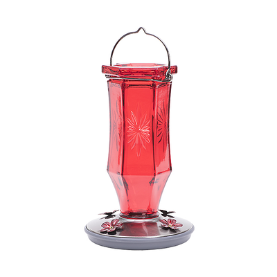 Perky-Pet 8139-2 Ruby Starburst Vintage Hummingbird Feeder, 