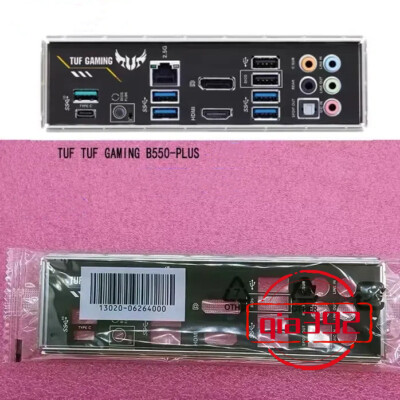 I/O Shield Brand New For ASUS TUF GAMING B550-PLUS Mainboard Backplane 