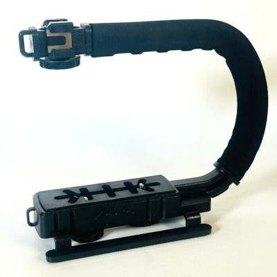 DSLR Camera C/U Mount Bracket Handle Grip Handheld Stabilizer Camcorder Video